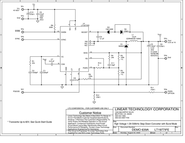DC639A - Schematic