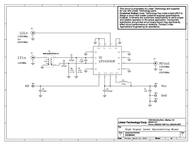 DC644A - Schematic