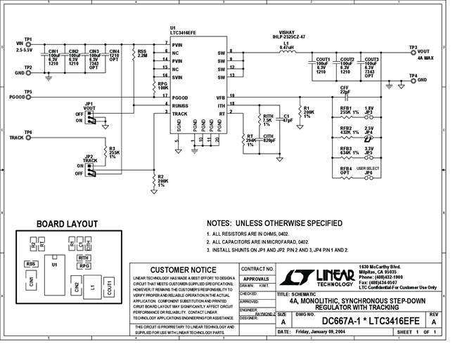 DC667A - Schematic