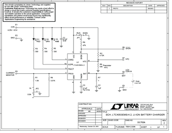 DC705A - Schematic