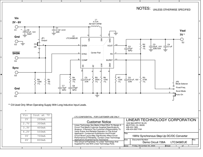 DC728A - Schematic