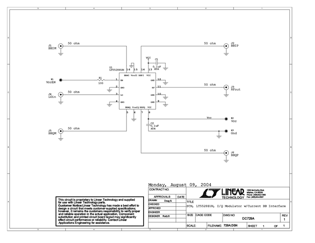 DC729A - Schematic