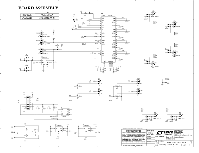 DC752A-B - Schematic
