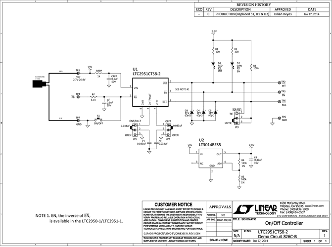 DC826C - Schematic