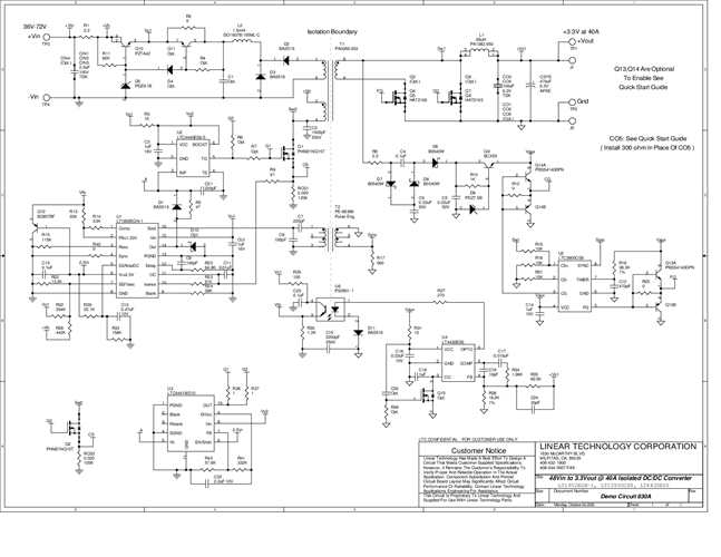 DC830A - Schematic