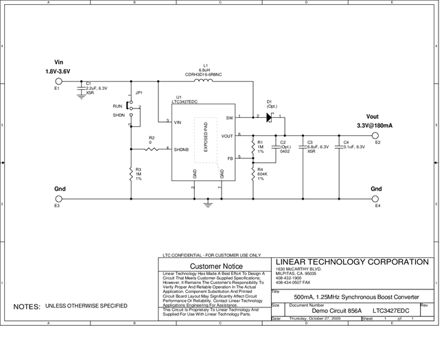 DC856A - Schematic