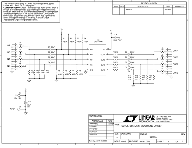 DC866A - Schematic