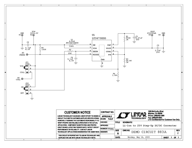 DC883A - Schematic