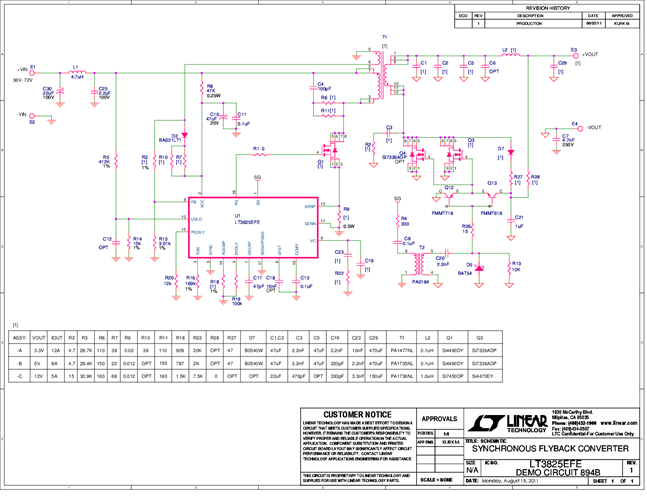 DC894B-B - Schematic
