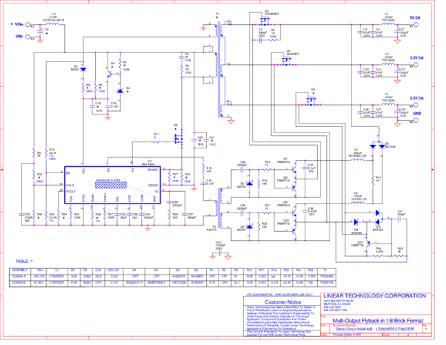 DC950A-A - Schematic