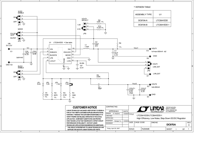 DC970A-A - Schematic