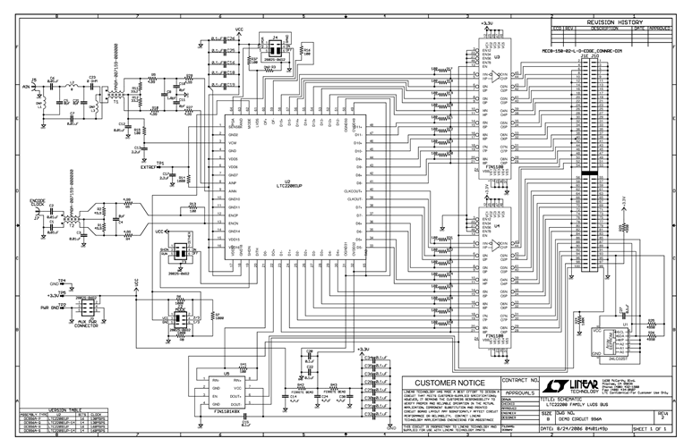 DC996A-P - Schematic