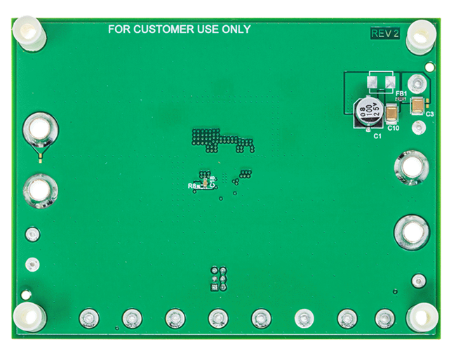DC3162A Evaluation Board - Bottom View
