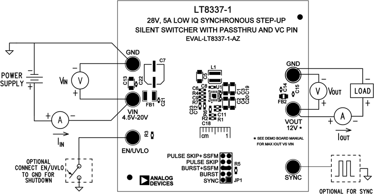 EVAL-LT8337-1-AZ Application Circuit