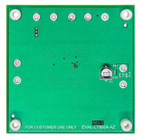 LT8604 Evaluation Board - Bottom View