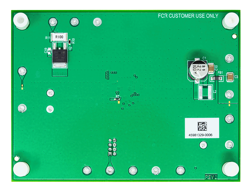 EVAL-LT8641A-AZ Evaluation Board - Bottom View