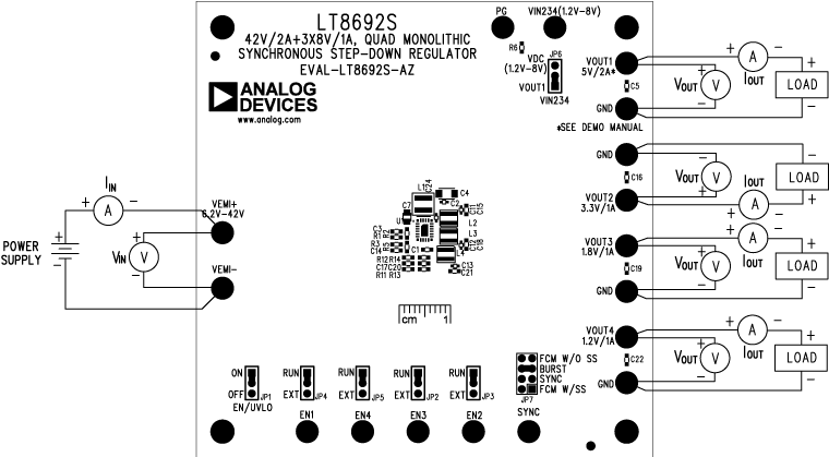 EVAL-LT8692S-AZ - Proper Measurement Equipment Setup
