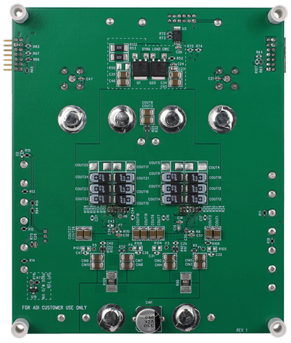 DC2863A Evaluation Board - Bottom View