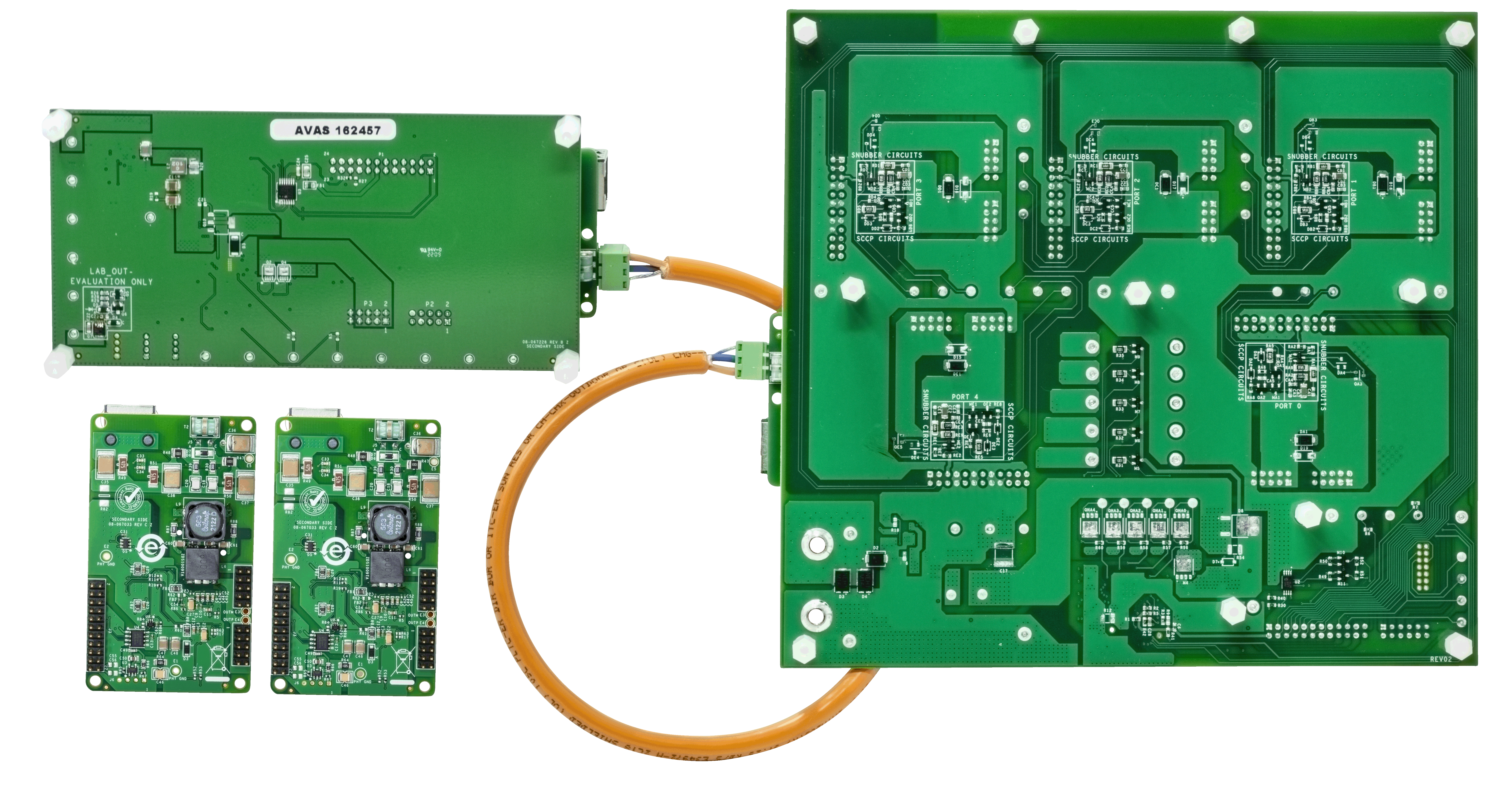 EVAL-SPoE-KIT-AZ Evaluation Board - Bottom View