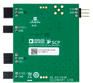 ADP5070 Evaluation Board - Bottom View