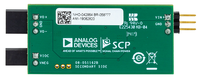 LT3470A Signal Chain Evaluation Board - Bottom View