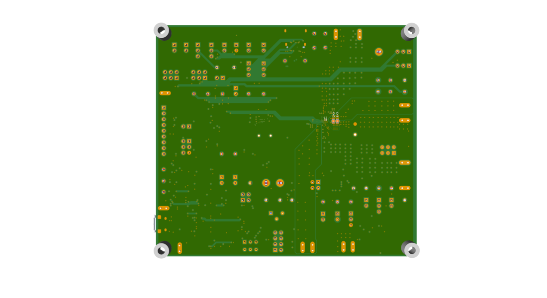 MAX77885AEVKIT Board Photo Bottom View