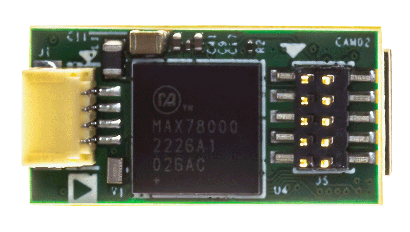 MAX78000CAM02 Board Photo Bottom View