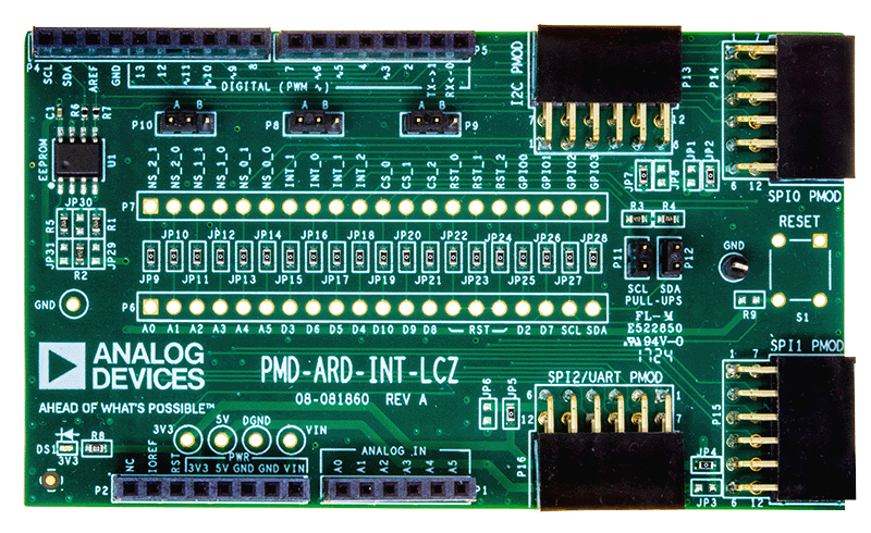 PMD-ARD-INT-LCZ Board Photo Top View