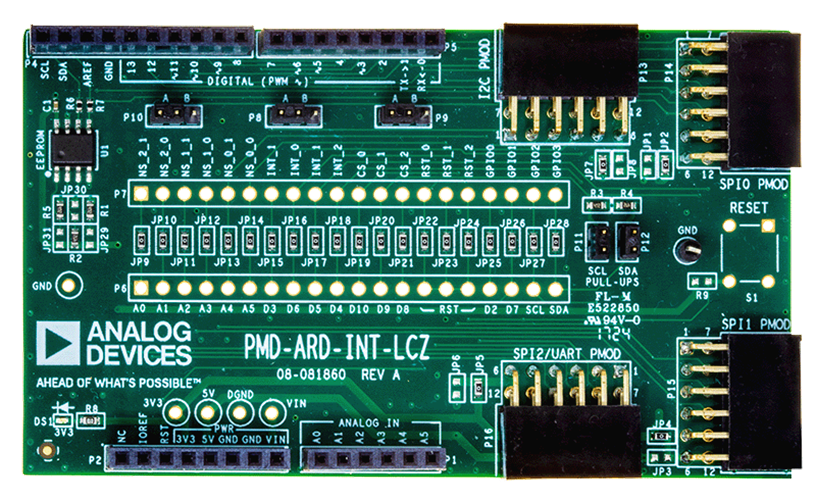 PMD-ARD-INT-LCZ Board Photo Top View