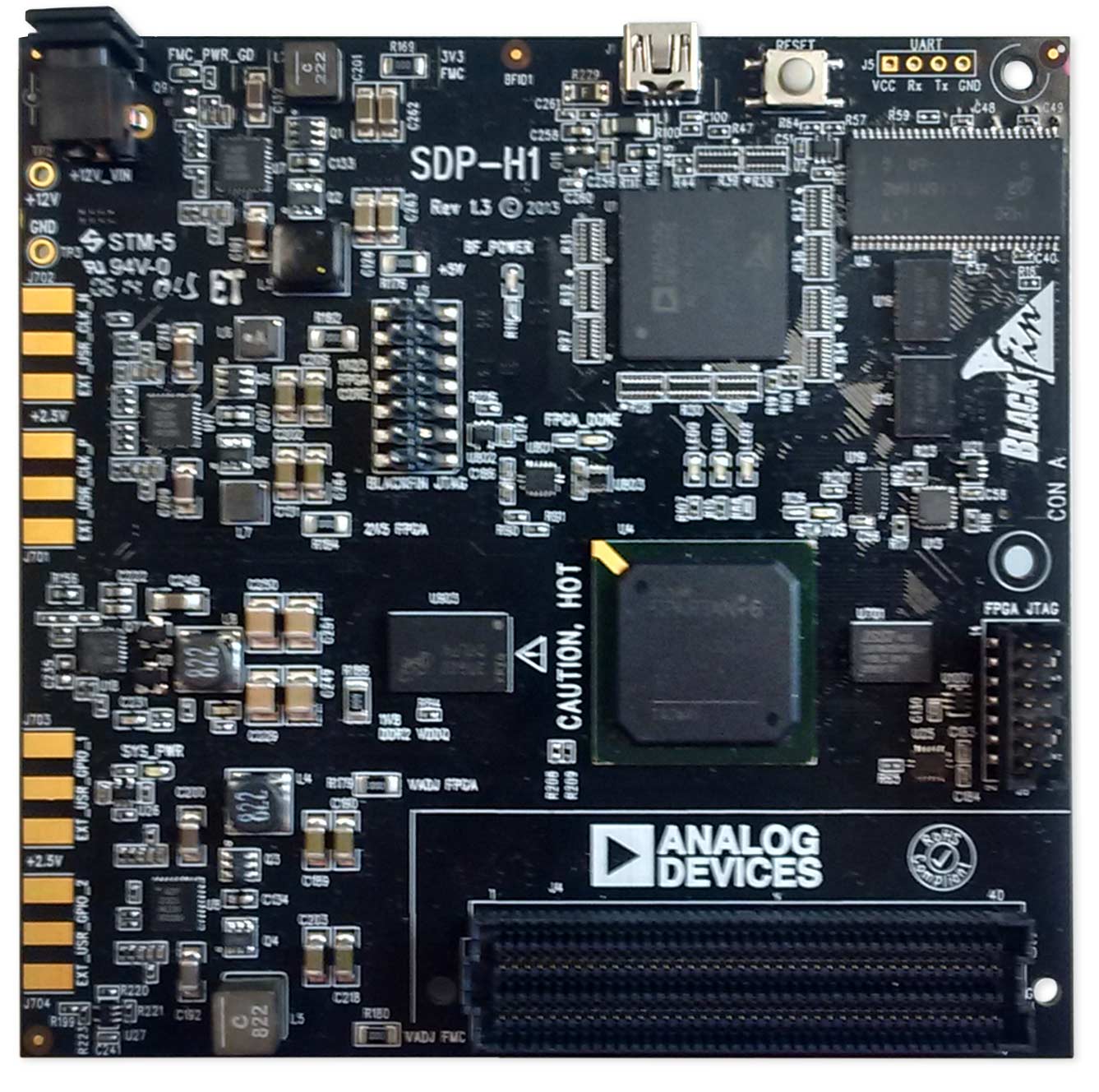 SDP-H1 evaluation board layout