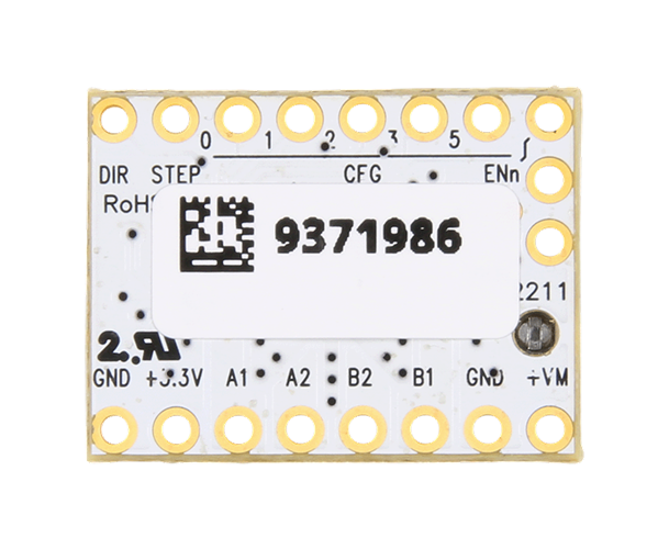 TMC2210STEPSTICK Board Photo Bottom View
