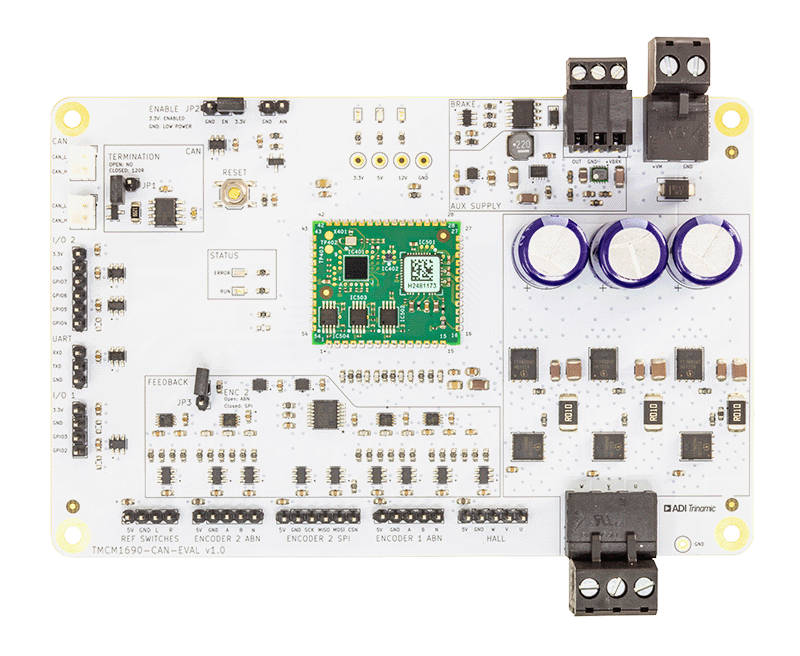 EVAL-TMCM-1690 Board Photo Top View