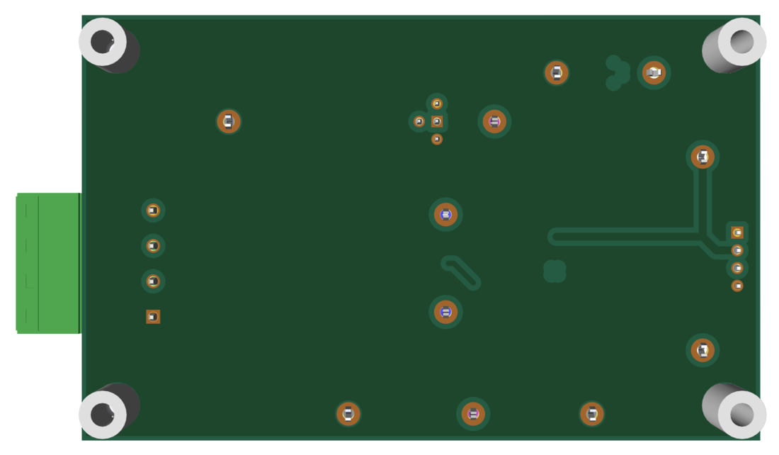 ADM33051EEVKIT Evaluation Board Bottom View