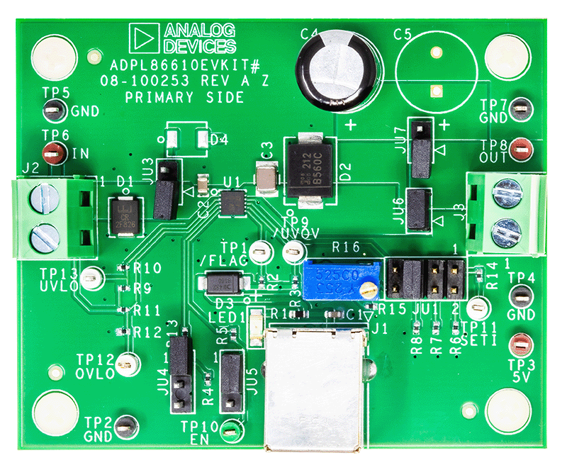 ADPL86610EVKIT Board Photo Top View