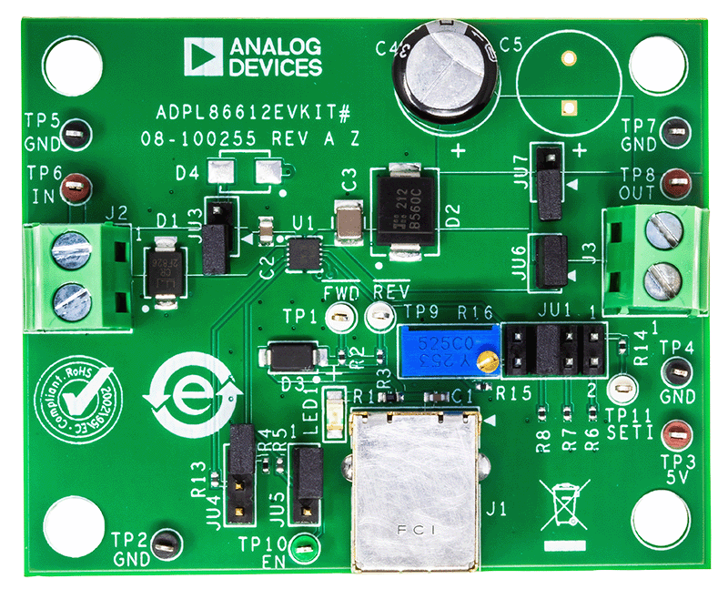 ADPL86612EVKIT Board Photo Top View