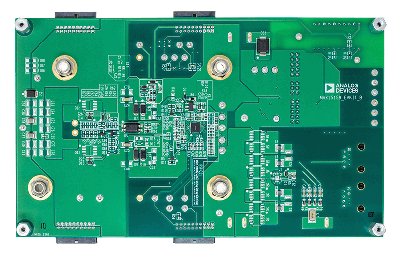 MAX15159EVKIT Board Photo Bottom