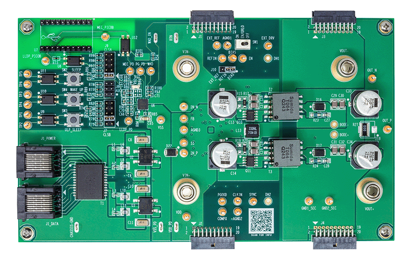 MAX15159EVKIT Board Photo Top View