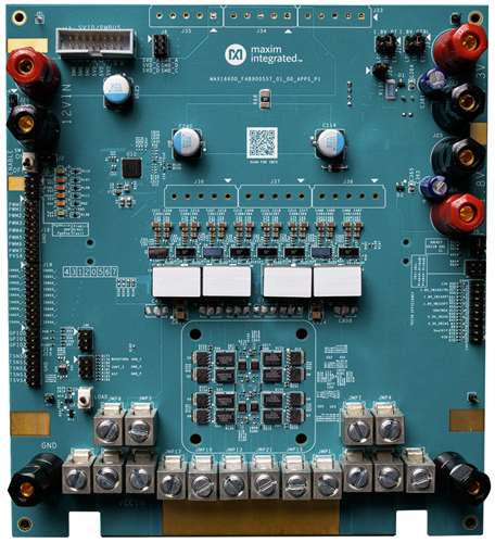 MAX16602CL8EVKIT:ボード写真