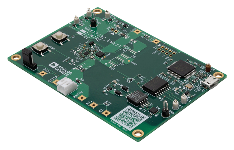 MAX17332EVKIT Board Photo Angle