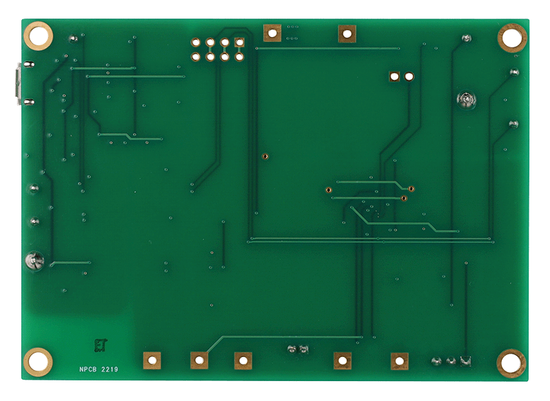 MAX17332EVKIT Board Photo Bottom