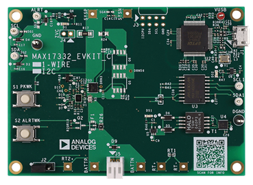 MAX17332EVKIT Board Photo Top