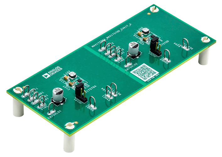 MAX17570A_MAX17570D_EVKIT ANGLE Board Photo