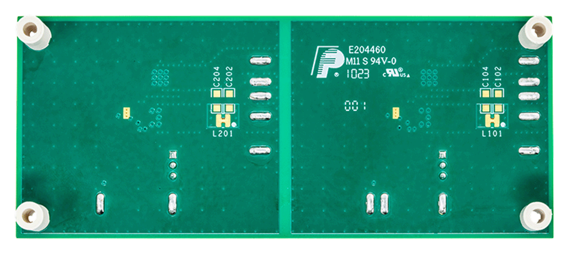 MAX17570A_MAX17570D_EVKIT Bottom Board Photo