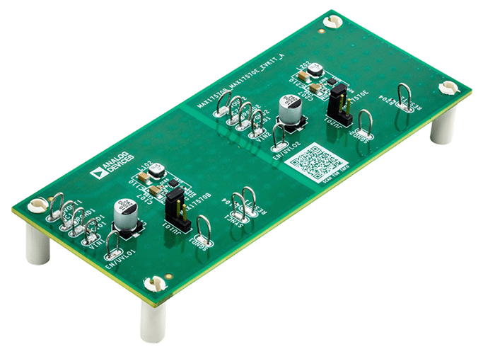 MAX17570B_MAX17570E_EVKIT Board Photo Angle
