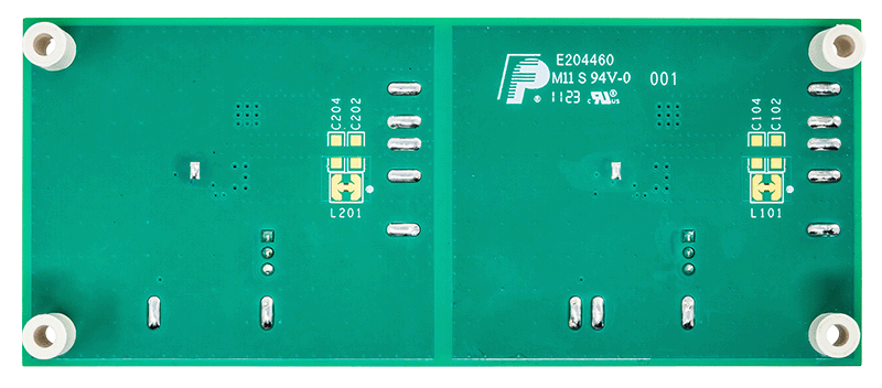 MAX17570C_MAX17570F_EVKIT Board Photo Bottom