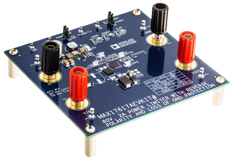 MAX17617AEVKIT Board Photo Angle View