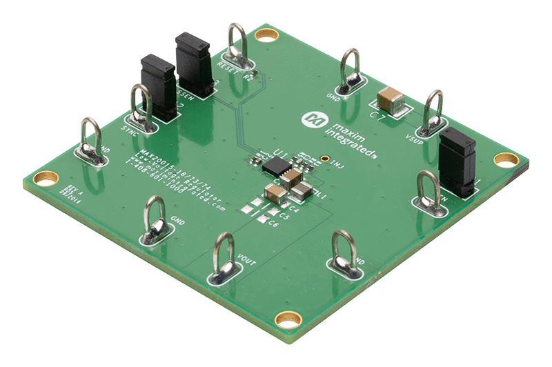 MAX20074EVKIT Board Photo Angle