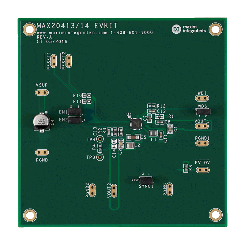 MX20413EVKIT Board Photo Top