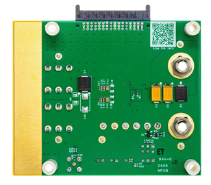 MAX20807EVKIT Board Photo Bottom View