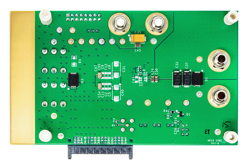 MAX20810EVKIT Board Photo Bottom